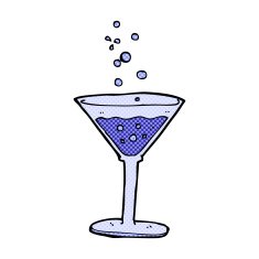 comic cartoon cocktail N2