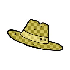 comic cartoon hat