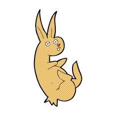 cue comic cartoon rabbit