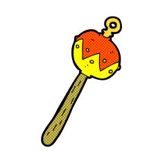 comic cartoon old rattle
