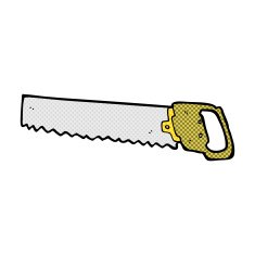 comic cartoon saw