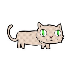 comic cartoon cat N3