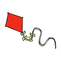 comic cartoon kite N2