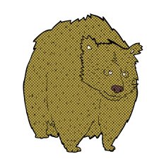 huge bear comic cartoon