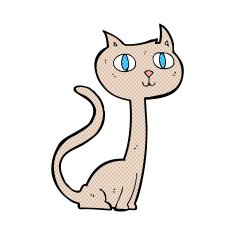 comic cartoon cat N5