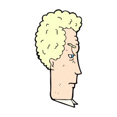 comic cartoon annoyed man N3