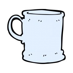 comic cartoon mug