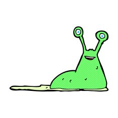 comic cartoon slug