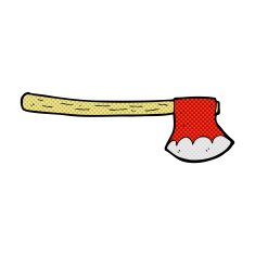 comic cartoon axe N3