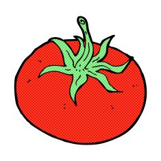 Comic cartoon tomato N6 free image download