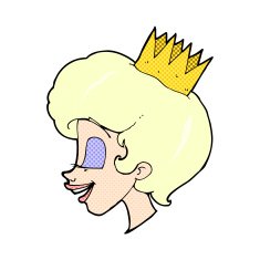 comic cartoon princess