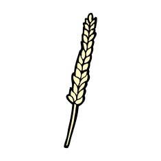 comic cartoon corn