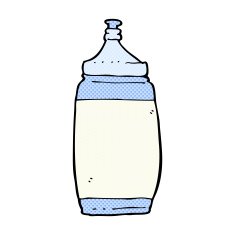 comic cartoon water bottle N5