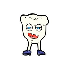 comic cartoon funny tooth character