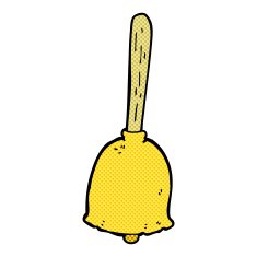 comic cartoon bell