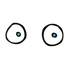 comic cartoon eyes N5