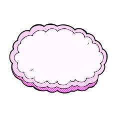 comic cartoon decorative cloud N5