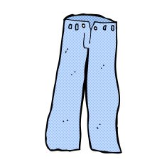 comic cartoon jeans N2