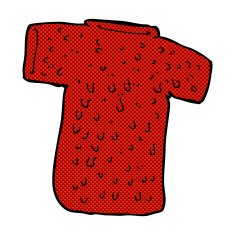 comic cartoon woolly tee N2