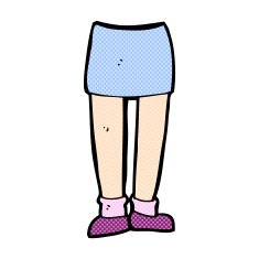 comic cartoon legs N7