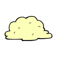comic cartoon ice cream splat