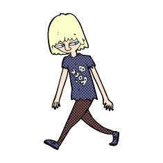 comic cartoon teenager