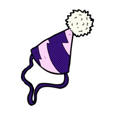 comic cartoon party hat N2