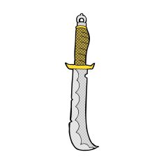 comic cartoon sword N7