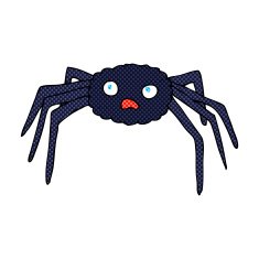 comic cartoon spider N2