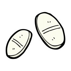 comic cartoon painkillers N2