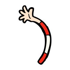 comic cartoon arm N21