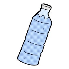 comic cartoon water bottle N6
