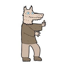 comic cartoon funny werewolf