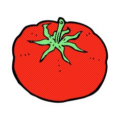 Comic cartoon tomato N12 free image download