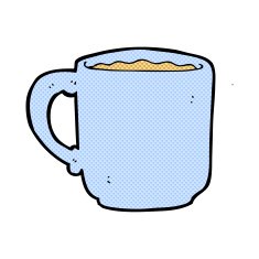 comic cartoon coffee mug N3