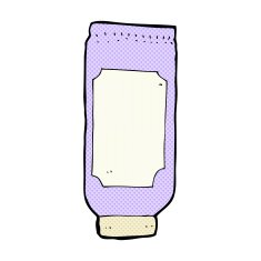 comic cartoon lotion N3