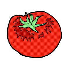 Comic cartoon tomato N15 free image download