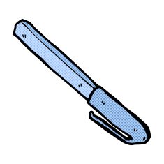comic cartoon pen N5
