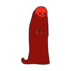 comic cartoon halloween ghoul N2
