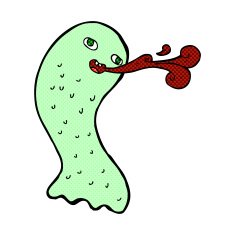 funny comic cartoon ghost N11