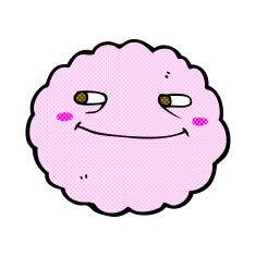 comic cartoon happy cloud N2