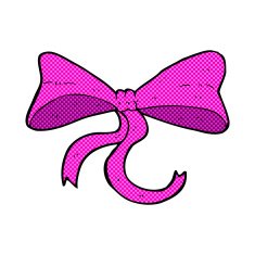 comic cartoon bow N4