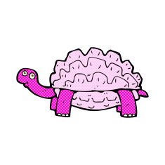comic cartoon tortoise N2