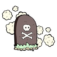 comic cartoon grave N2