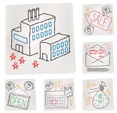 Napkin Sketches - Business and Money N2