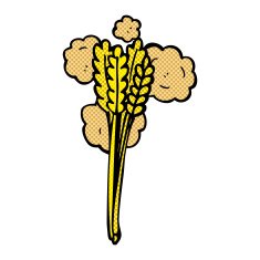comic cartoon straw N2
