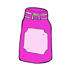 comic cartoon jar N3