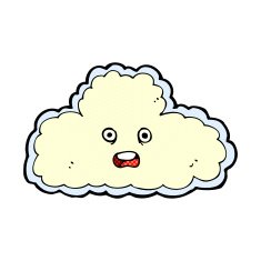 comic cartoon cloud symbol N4
