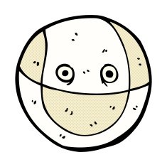 comic cartoon ball N2