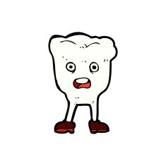 comic cartoon tooth N3